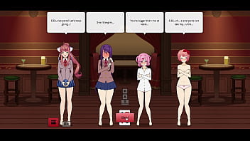 Strip poker conejo vs doki doki girls
