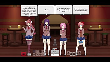 Strip poker conejo vs doki doki girls