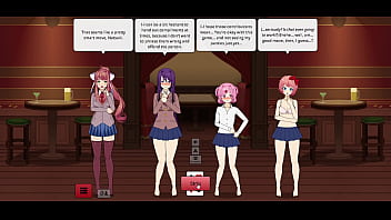 Strip poker conejo vs doki doki girls