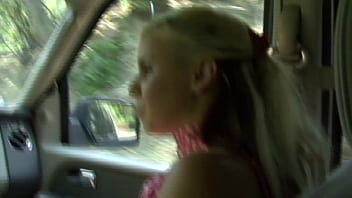 Blonde slut rachel solari gets her big boobs rocking in a hard couch fuck