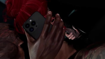 Slut fucking while washing clothes second life