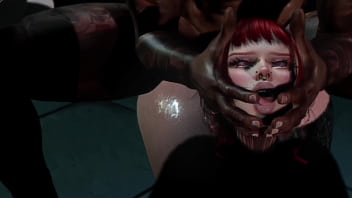 Slut fucking while washing clothes second life