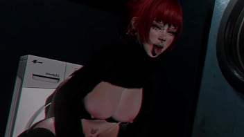 Slut fucking while washing clothes second life