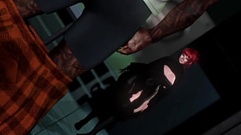 Slut fucking while washing clothes second life