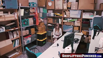 Suspect is a known thief she has been caught numerous times around the mall staff was aware of her look and spotted her as soon as she walked in