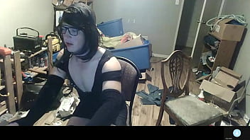 Crossdresser Plays On Webcam Like A Good Little Slut thumbnail