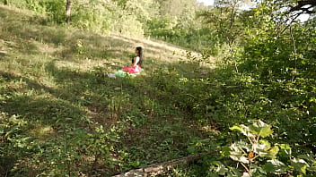 Caught a stranger doing yoga in the woods and gave her my hard cock Caught a stranger doing yoga in the woods and gave her my hard cock