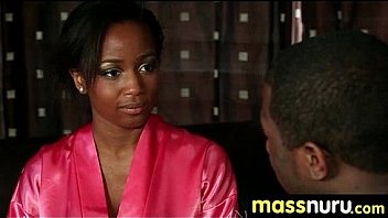 Slippery nuru massage for lucky dude 9