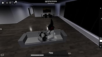 Girl gets assjob in roblox condo