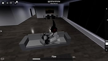 Girl gets assjob in roblox condo