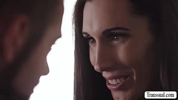 Busty Shemale Stepmother Seduces Her Handsome Stepson To Have Sex And Fucks Her Wet Asshorny Trans Throats The Big Cock Of Stepson And Rides It After thumbnail