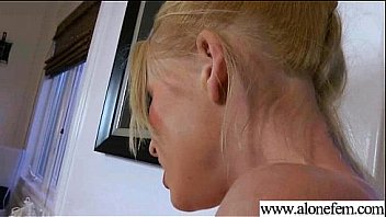 Nasty hot girl insert sex toys in holes to masturbate video 03