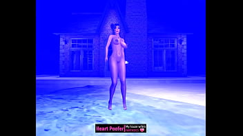 Encuentro nocturno en la piscina Encuentro nocturno en la piscina