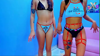 Teresa and megan super double blowjobs in pov