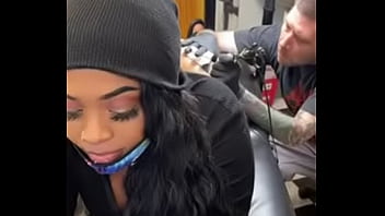 Getting my ass tatted