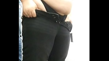 Everything she tries on is too small