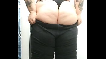 Everything she tries on is too small