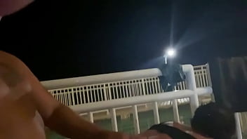 Sucking fucking in public