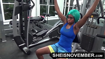 Hd Busty Black Gym Slut Nailed By Horny Stranger Catching Her Nude Workout In Gymnasium Demanding Kneeling Pov Blowjob Face And Hardcore Public Doggystyle Sex Taboo Erotica On Sheisnovember thumbnail