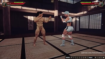 Conan vs broadzilla nf3d mixed mma combat femdom