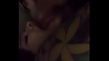 Latina sucking bigdick and playing with pussy