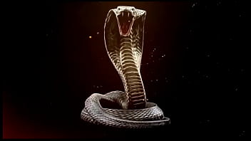 Snow bunny slut worships a king cobra cock raw rough & dripping