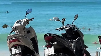 This is my first time on the ocean#thailand #ocean #beach