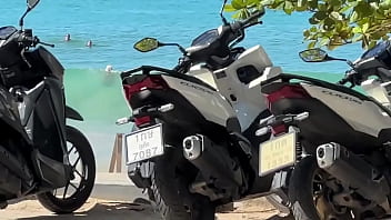 This is my first time on the ocean#thailand #ocean #beach