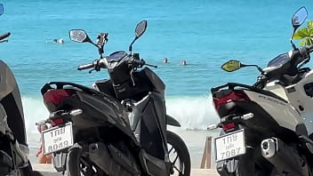 This is my first time on the ocean#thailand #ocean #beach