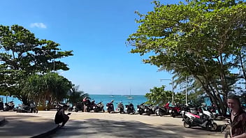 This is my first time on the ocean#thailand #ocean #beach