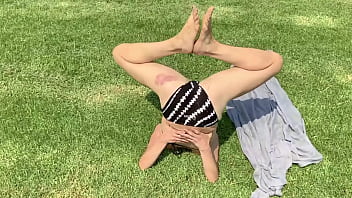 Fit milf does exercise nude coming soon