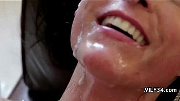 Milf got horny and had her way with his cock