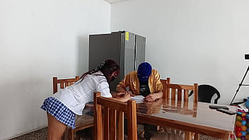 Prima practices how she is going to seduce her master