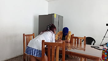 Prima practices how she is going to seduce her master