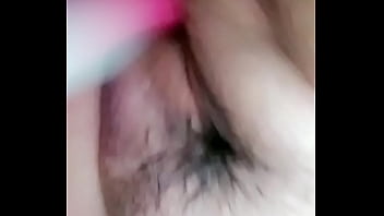 Fat wet hairy pussy getting pounded by dildo Fat wet hairy pussy getting pounded by dildo