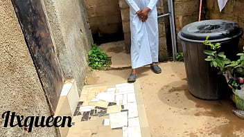 Nadia the muslim girl on hijab receiving a huge cock on a friday afternoon