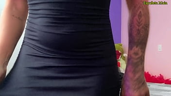 Trying on clothes i got