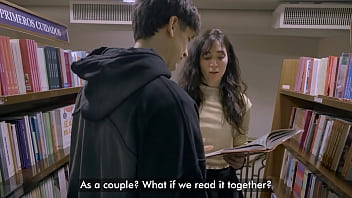 He met her at the library