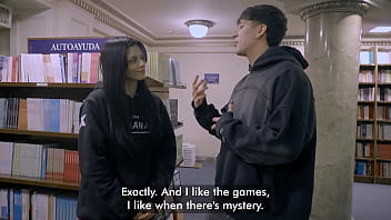 He met her at the library