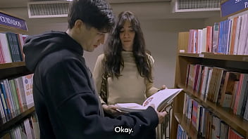 He met her at the library