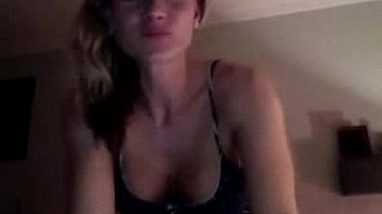 Sexy Blonde Milf Pussy Toying On Webcam thumbnail