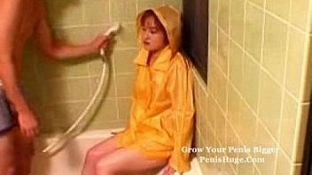 School girl raw footage