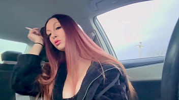 European stepmom artemisia love big boobs sexy smoker sesh