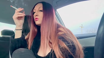 European stepmom artemisia love big boobs sexy smoker sesh