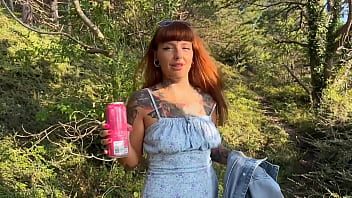 Home wrecker takes a walk in the woods and gets hard fuck with huge cumshot on tits Home wrecker takes a walk in the woods and gets hard fuck with huge cumshot on tits