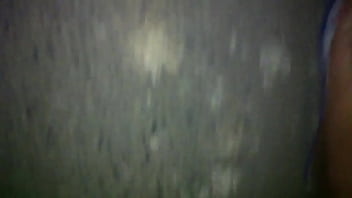 Naked oiled feets in the nature