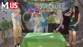 Jerkaoke battle final orgy special with gianna dior karma rx carolina cortez