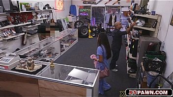 Sweet hottie girl getting a meaty dick