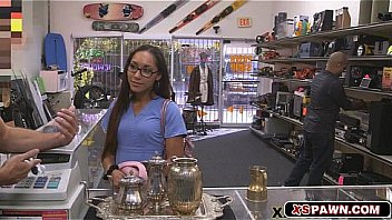 Sweet hottie girl getting a meaty dick