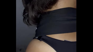 I'm at risk of being caught by my roommates while i get fucked on the stairs